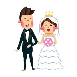 無料イラスト素材 結婚式の画像まとめ ウェディングドレス 花嫁 花婿 結婚式 花嫁のイラスト素材サイトのまとめ Naver まとめ