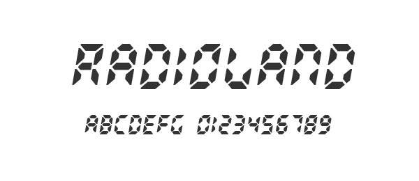 無料素材 デジタル文字のフリーフォントまとめ 数字 記号 アルファベット Switchbox