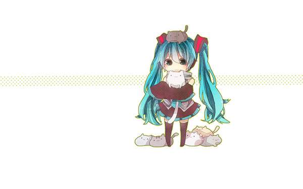 ボカロ ちびキャラ風のかわいい無料壁紙画像まとめ 初音ミクなど