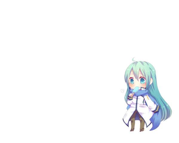 KAITO風コスチュームがかわいい初音ミク