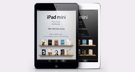 iPad Mini ベクターテンプレート