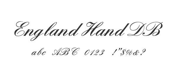 England Hand DB
