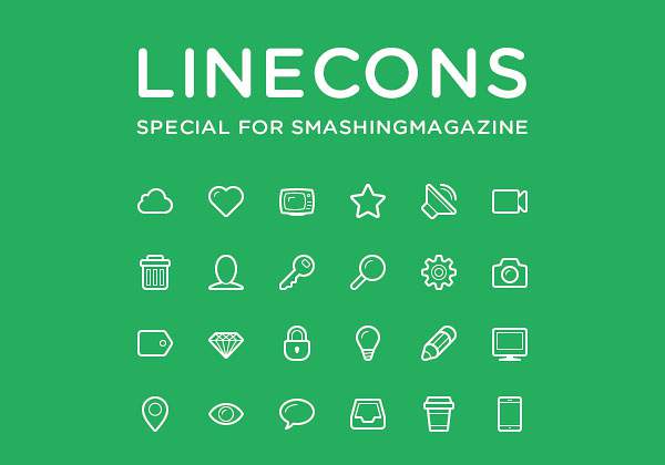 Linecons Icon Set