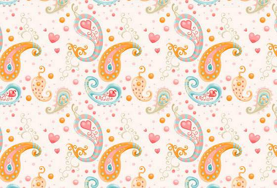 Paisley Pattern for Photoshop