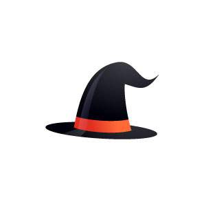 ハロウィン-とんがり帽子