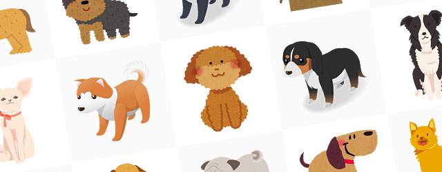 無料イラスト素材 可愛い犬画像まとめ 柴犬 パグ トイプードル ハスキー Switchbox