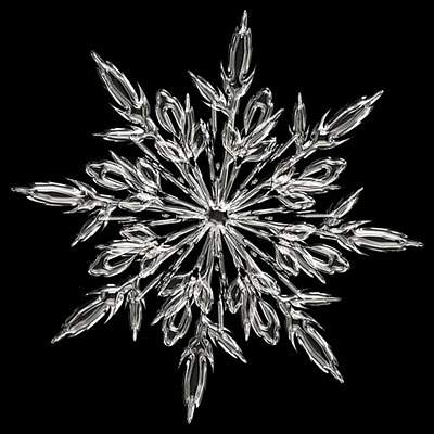 フリー写真素材 繊細で綺麗 雪の結晶を鮮明に撮影した高画質画像 Switchbox