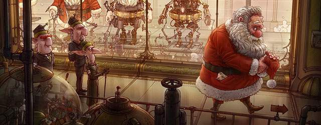 無料壁紙 クリスマスの可愛いイラスト画像まとめ サンタクロース プレゼント Switchbox