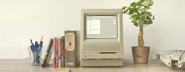 無料壁紙 レトロなコンピュータをデザインした画像まとめ Mac