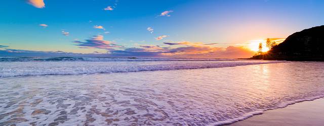無料壁紙 渚の風景を撮影した高解像度な写真画像まとめ 夕日 貝殻