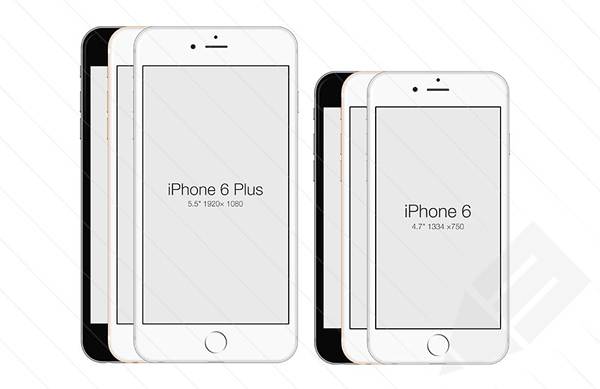 iPhone 6 - Free PSD Mockup