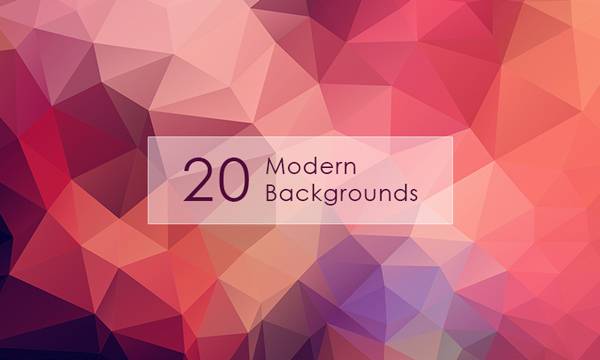 Freebie: 20 Hi-Res Modern Backgrounds