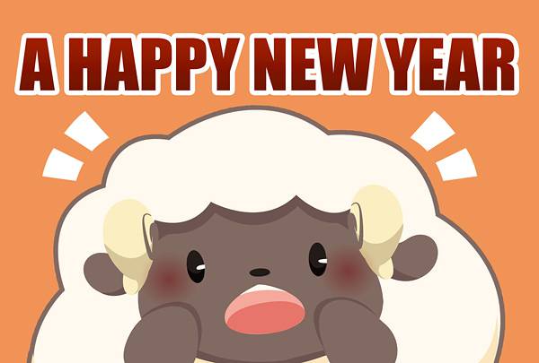 2015未年 羊キャラクターがキュート かわいい年賀状 Com Switchbox