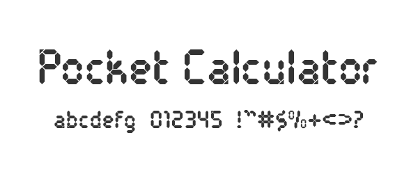 無料素材 デジタル文字のフリーフォントまとめ 数字 記号 アルファベット Switchbox